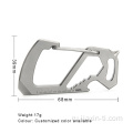 Открывалка для бутылок EDC Pocket Tool Gr5 Titanium Carabiner